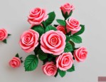 2025年玫瑰花手工橡皮泥