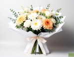 白色包装花束代表什么