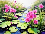 2025年春季开花水生植物