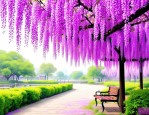 2025年紫藤花游记三千世