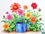 夏季几点给花浇水最好
