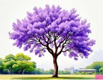 2025年8公分蓝花楹价格