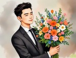 2025年送给男士送什么花