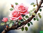 玫瑰花嫁接到什么树上
