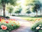 公园里有什么花什么花什么花还有什么