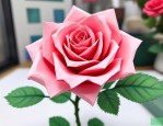 2025年纸巾如何折玫瑰花