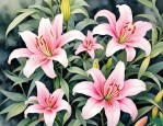 2025年百合花为题的用意