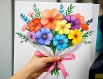 同事生日送什么颜色的花