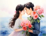 女的送女的花送什么花
