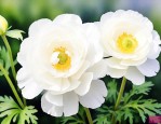 白色花毛茛花语是什么