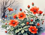 2025年冬天开的花有那些