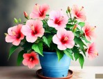 芙蓉花盆栽的养殖方法