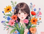 2025年适合女生喜欢的花