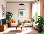 2025年客厅养几盆植物好