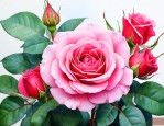 玫瑰花泡水多少度合适