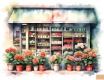 代送花的花店