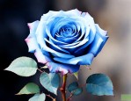 蓝玫瑰的花语代表什么