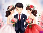 朋友结婚送什么花比较