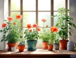 净化空气的植物室内花