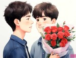 送男生什么花表达爱意
