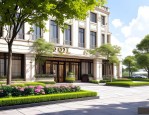 2025年酒店门口绿化设计