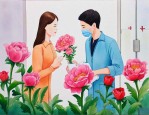 去医院送病人什么花好
