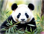 大熊猫是怎样吃竹子的
