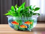 水培绿萝中可以养鱼吗