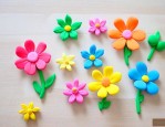 手工制作花朵彩泥教程