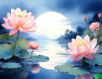 水中月镜中花寓意什么