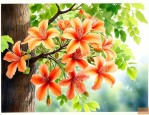 梧桐树的花有什么颜色