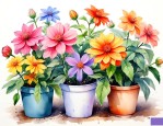 四季开花容易养的植物