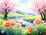 春天都有哪些花开放了