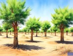 沙石镇时光播种梭梭树