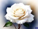白玫瑰花带表什么意思