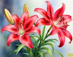 红百合花语是什么意思