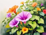 2025年牵牛花多少天开花