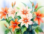 半夏的花是什么样子的