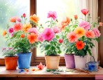 屋里什么花好看又好养