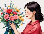 2025年看病人送什么花的