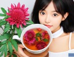女生喝三七花水有什么好处