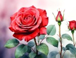 玫瑰花的红色是什么红