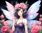 暗影牡丹花精灵王如意