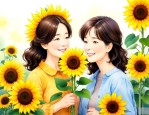 向日葵适合送给妈妈吗