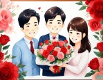 爸妈结婚纪念日送什么花