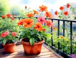 适合一年四季阳台养的花
