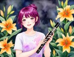 2025年萱草花电吹管独奏