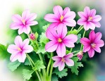 萝卜的花是什么样子的