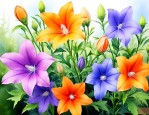 桔梗花不同颜色的花语