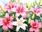 合欢花和百合花的区别